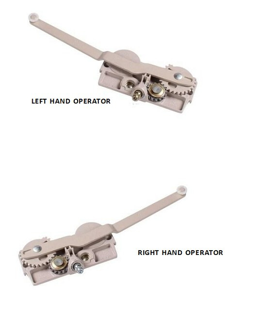 Operator old style single arm