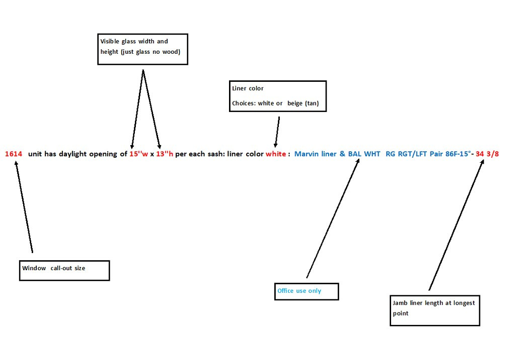 Replacement jamb liners with balances installed for the old Kolbe compression tilt double hung manufactured from 1980-1999 (Includes new tilt pins)