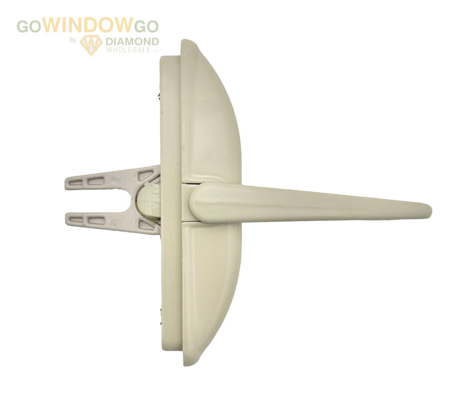 Almond Sash Lock  ( 1/2'' FORK STYLE) reversible, Works with Left or Right hand casement