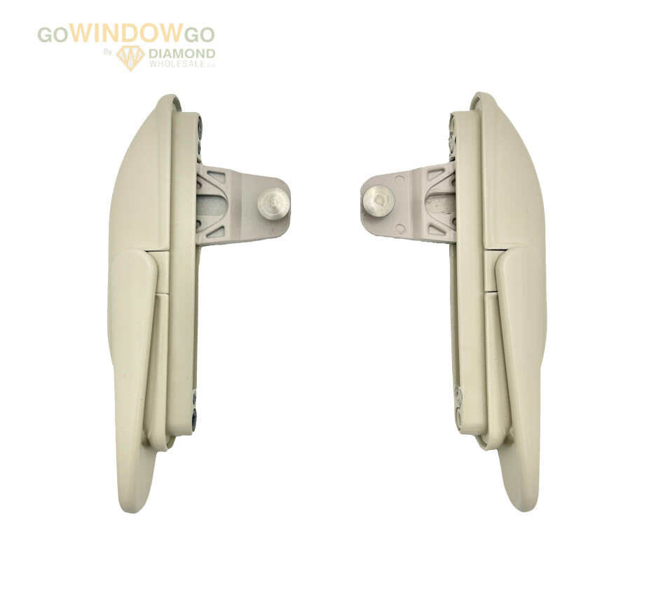 Almond Sash Lock  (LINK STYLE) reversible, Works with Left or Right hand casement