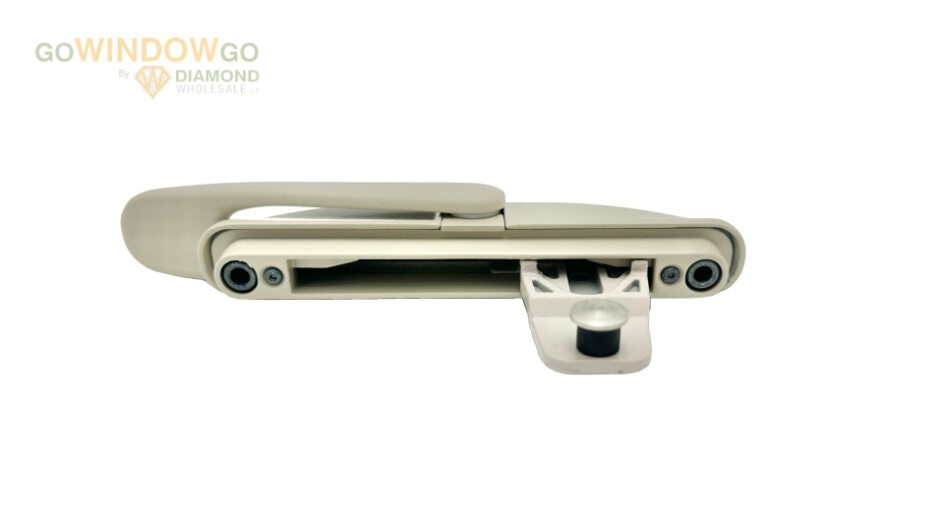 Almond Sash Lock  (LINK STYLE) reversible, Works with Left or Right hand casement