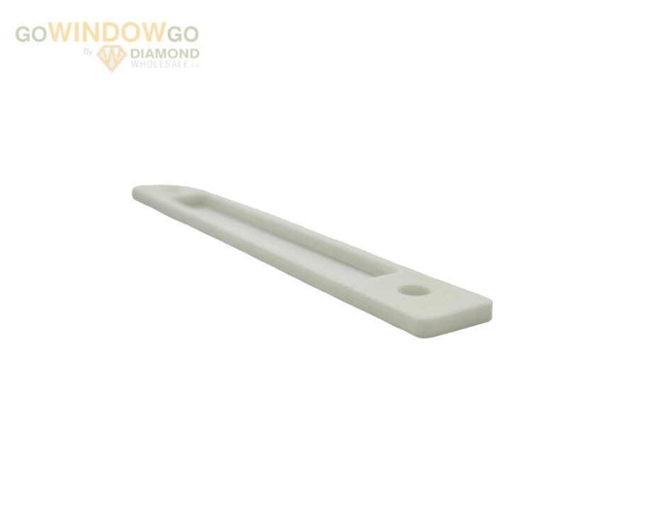 sash lock mounting plate (qty 2 per Kit)  reversible for left or right hand casements