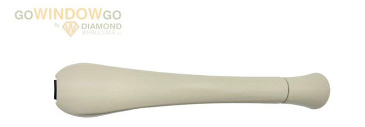 Almond Roto  Folding Crank Handle:  reversible for left or right hand casements