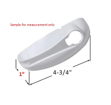 Roto Hardware Operator Cover – Right Hand Tan Plastic crank Cover