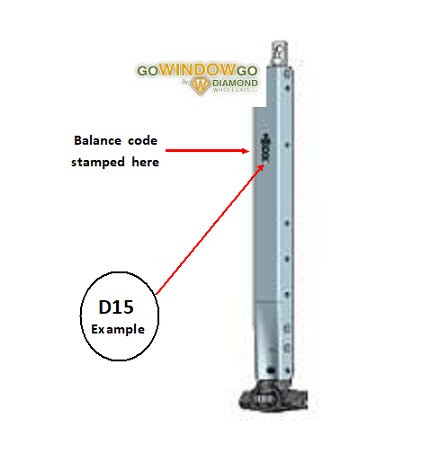 (qty 2) (CLASSIC SERIES DOUBLE HUNG) Balance tubes for Windsor Next Dimension Vinyl window(non-stock, no returns special order): For Units manufactured 2011 to Current
