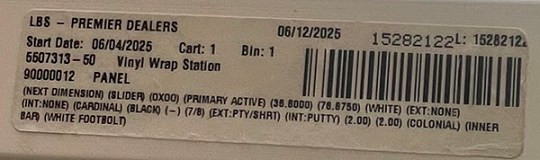 Next Dimension Series Quad Sliding Patio Door OXXO Astragal. LH active  ( Reference order 15282122 5507313-50  Manufactrured 6-4-25) ( specialorder no returns. Allow 5-6 weeks for shipping) 