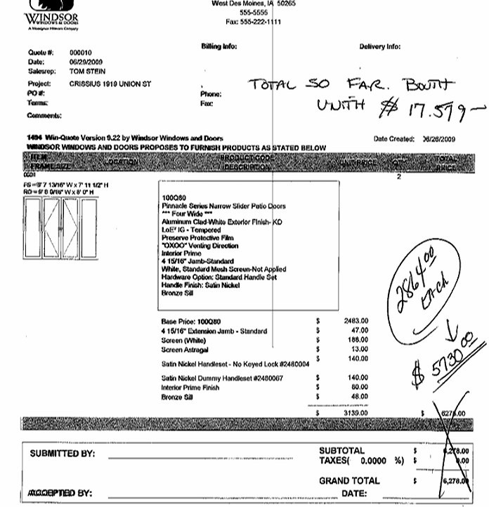 Windsor 8ft OXXO white Screen door astragal per order attached. Special order no returns. Allow 8 weeks for special order to arrvive to us and ship out ( package over 96'' for shipping)
