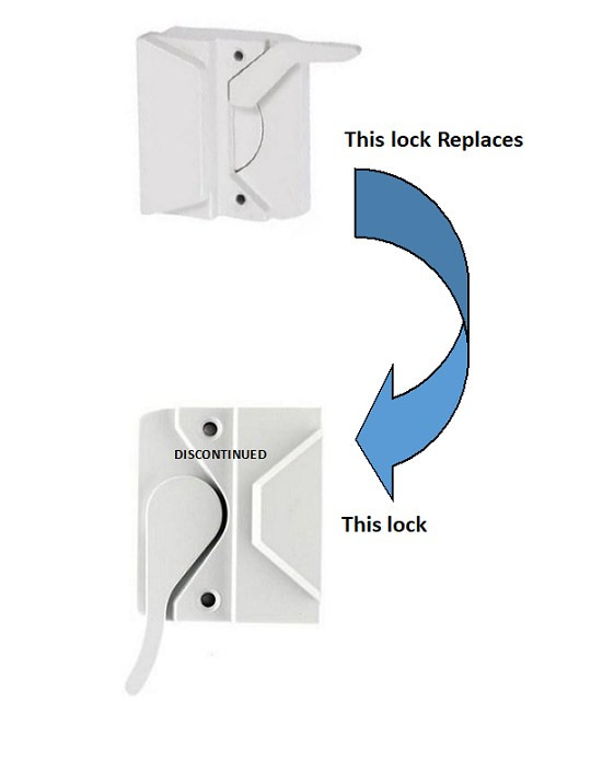 Replacment sash lock for the old Cam lock