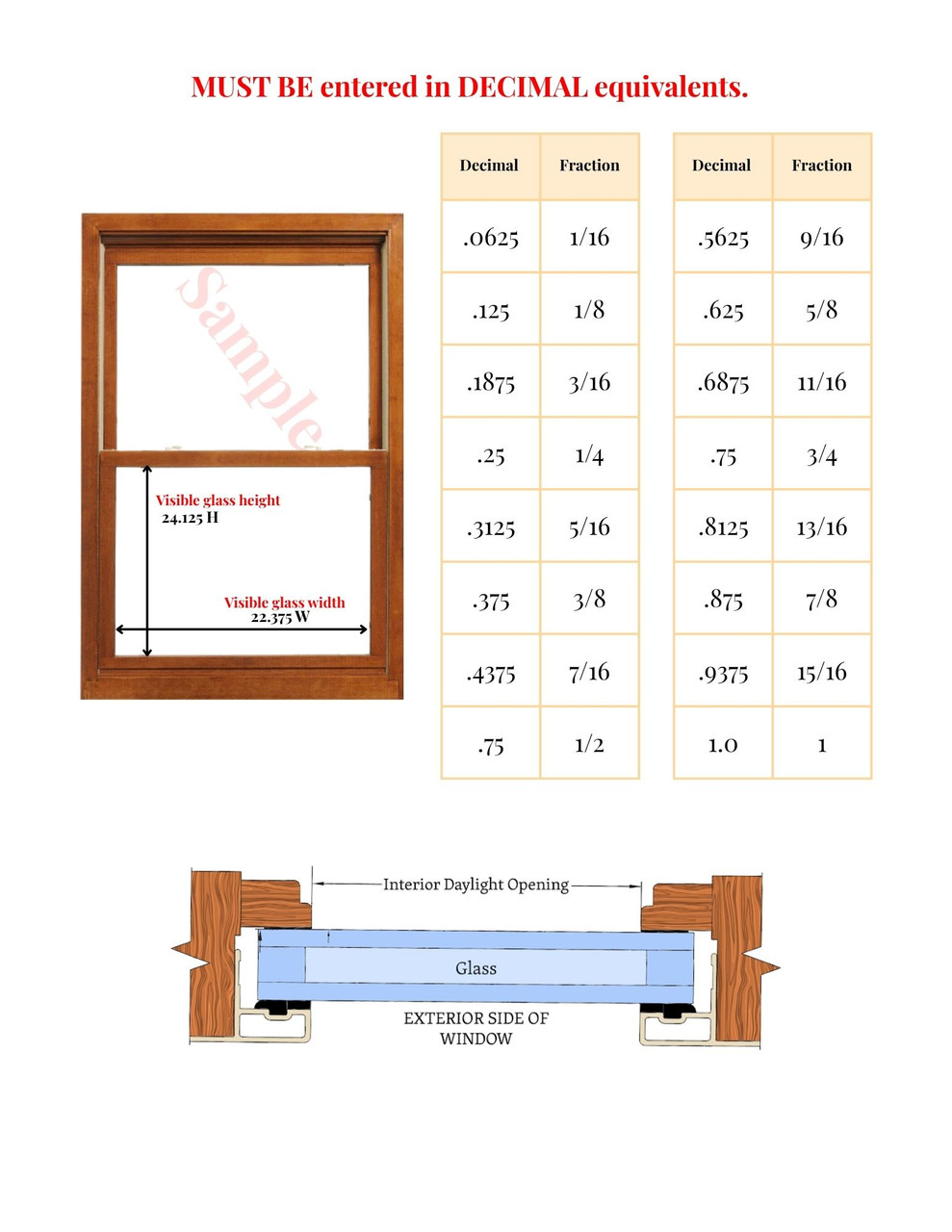 Frontline Full Surround DOUBLE HUNG grilles PRAIRIE STYLE