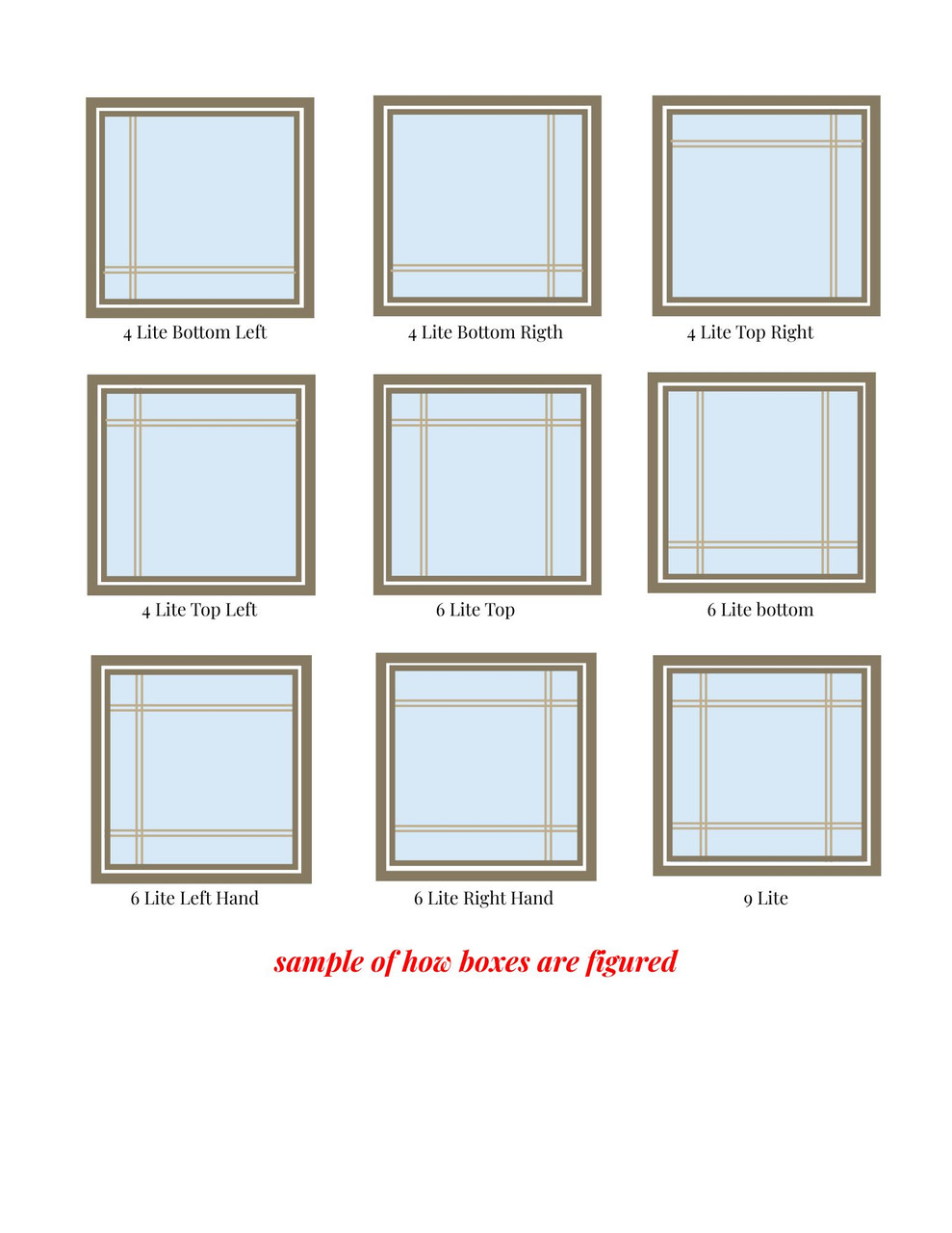 Frontline Full Surround AWNING grilles PRAIRIE STYLE
