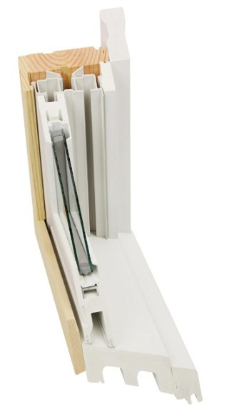 CPVC CELLULAR SASH Replacement double hung sash kit to fit "WINDSOR SERIES" old compression balance system