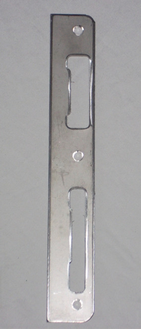 Standard strike plate for 3-point handle