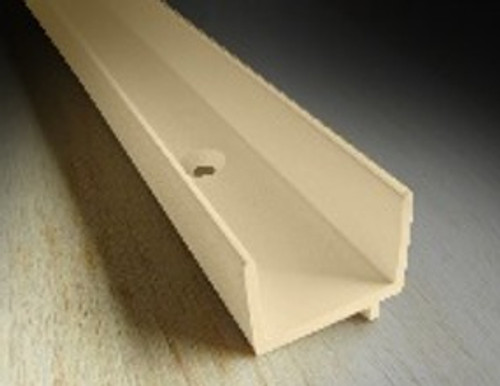 Weatherstrip tan  3-PACK: quantity of(3)   pieces 81 3/16'' of  Park-Vue Tan screen track for a 6-0x6-8 door VISCS3PP may require trimming