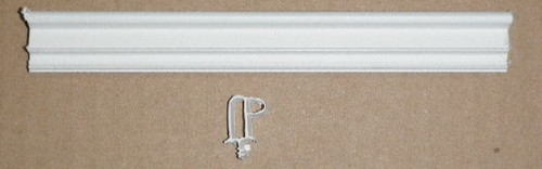 4-PACK (EACH KIT COMES WITH QTY (4) 72'' LONG PIECES) OF 197918 DH Lincoln fit pocket insert window head parting stop White only