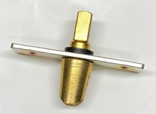Semco Locking brass keeper for hinged French casement window