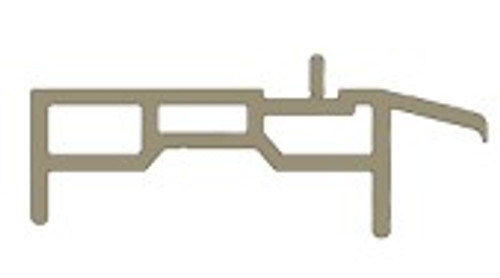 Windsor OUT-SWING Door Sweep (Standard Sill) Active Panel and or Secondary active panel. fits doors 2-0 up to 3-0 door: will need to be field trimmed.