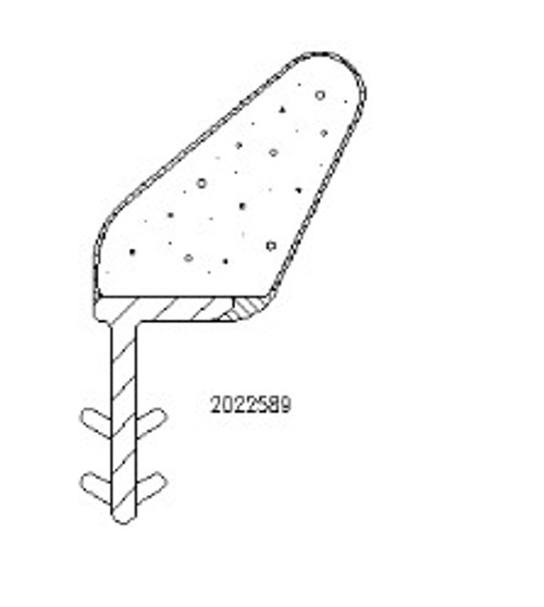 Semco 24 ft roll weather-strip for casement frame from to 1988 to 2005 goes on all  four sides of frame Fits both casement and awning
