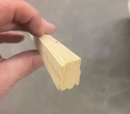 Semco casement pine interior glazing bead kit (includes qty (4) 67'' pieces of bead