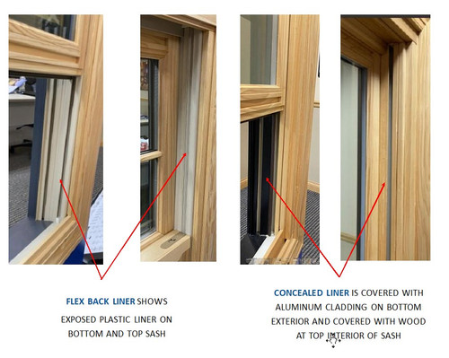 Pair (qty 2) Windsor Balance tubes for Pinnacle concealed balance series only double hung windows  (2012 to present)