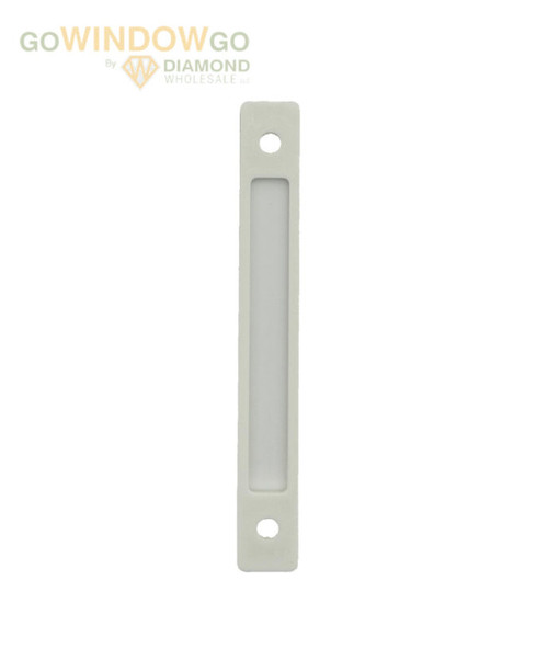 sash lock mounting plate (qty 2 per Kit)  reversible for left or right hand casements
