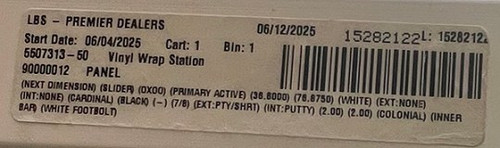 Next Dimension Series Quad Sliding Patio Door OXXO Astragal. LH active  ( Reference order 15282122 5507313-50  Manufactrured 6-4-25) ( specialorder no returns. Allow 5-6 weeks for shipping) 