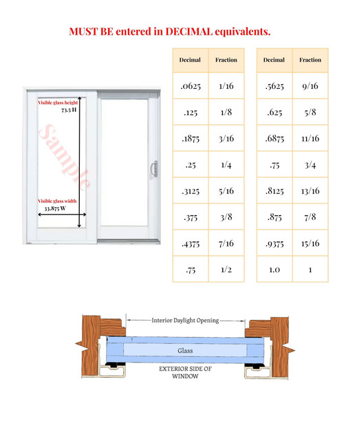 Front Line Full Surround  For PATIO DOORS - PRAIRIE STYLE