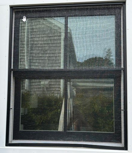 家具 Iron Window JELD-WEN 36 in. x 48 in. V-2500 Series Bronze Exterior/White