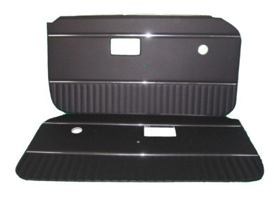 Door Panel Set Black MGB 70 to 76 - British Parts Northwest