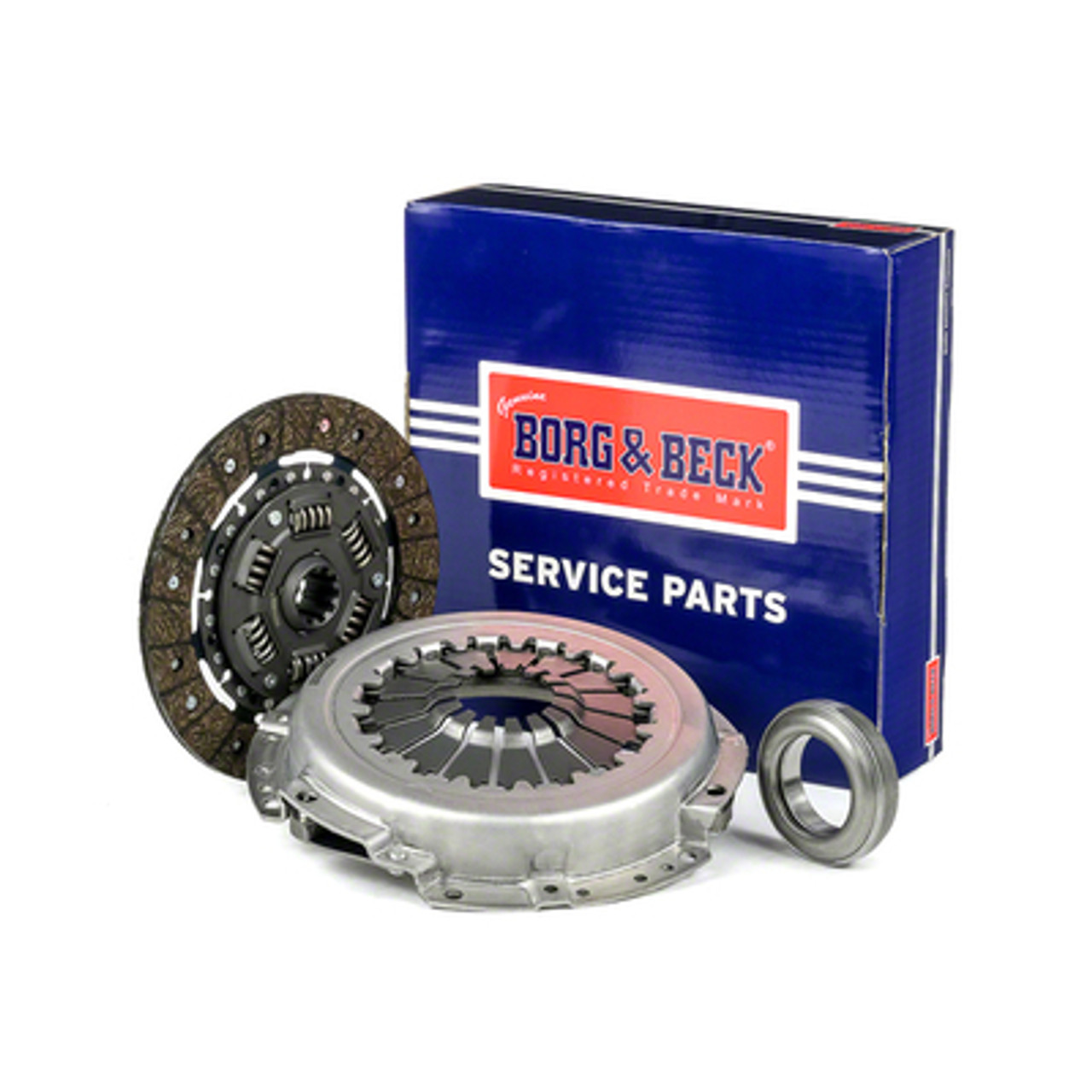 Clutch Kit 3-pc Heavy Duty Borg & Beck TR4A-TR6