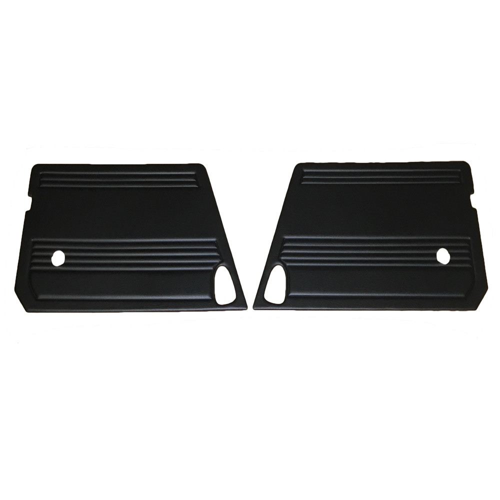 Door Panel Set Black Midget 70 to 79 - British Parts Northwest