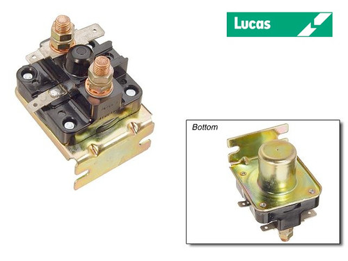 Starter Solenoid OE Lucas 3-Terminal