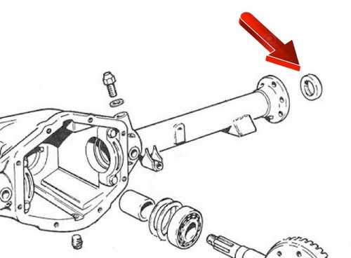 Seal Inner Axle TR3 to TR4