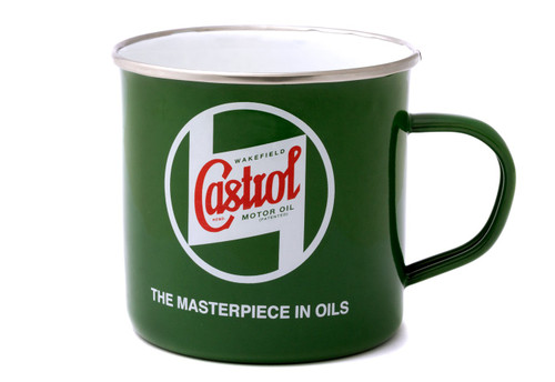 Tin Coffee Cup Castrol