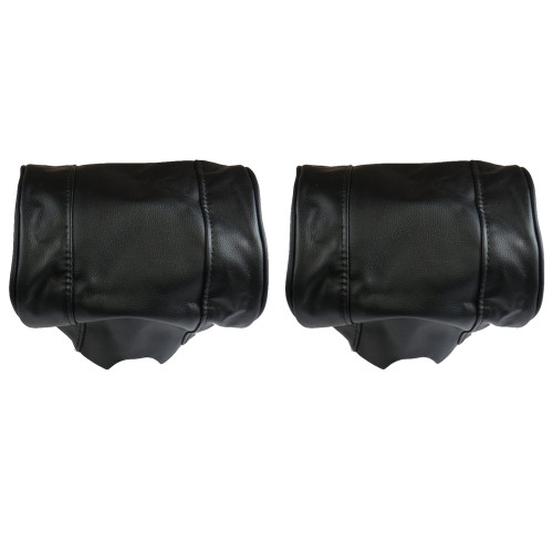 Headrest Cover Pair Black MGB 70 to 76