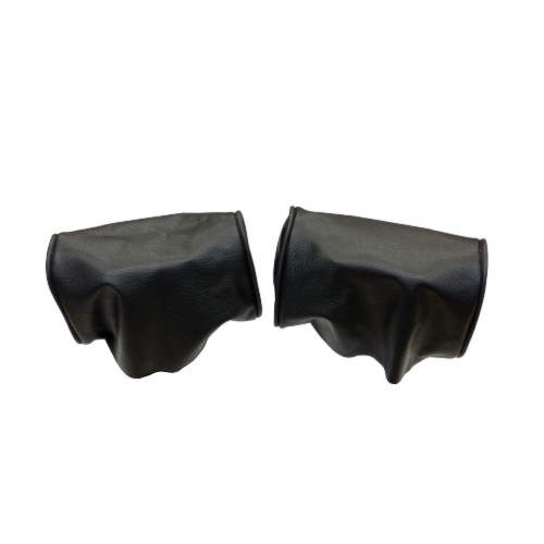 Headrest Cover Pair Black MGB 77 to 80