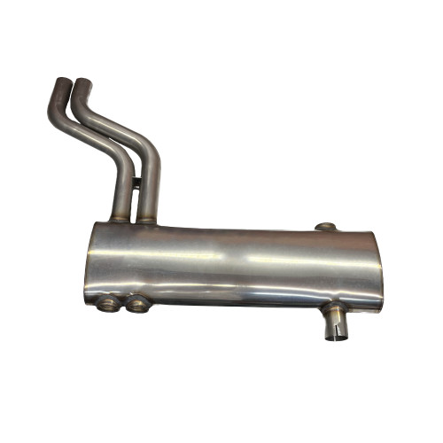 Muffler Left Stainless Triumph TR4A