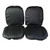 Seat Cover Kit Major MGB 70 to 80 Black w/Red Piping