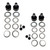 FRONT 7.5 DISC BRAKE CONVERSION KIT