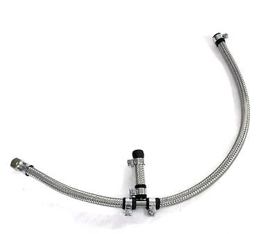 Carburetor Fuel Line Kit Braided MGB 1963 to 1970 - British Parts