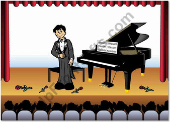 Piano Player Male