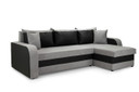  Kris Sofabed Black/Grey Universal Corner 