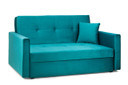  Viva Sofabed Plush Teal 2 Seater 