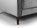  Harper Sofa Plush Grey Armchair 