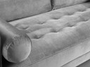  Harper Sofa Plush Grey Armchair 