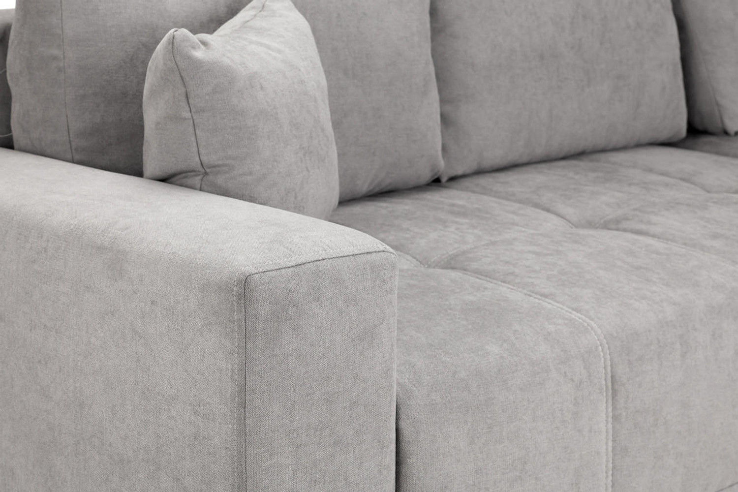  Cimiano Sofabed Grey Right Hand Facing Corner 