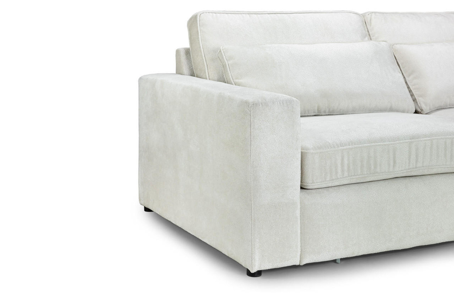 Honeypot Furniture Kiana Modular Sofa Ivory Large Corner 