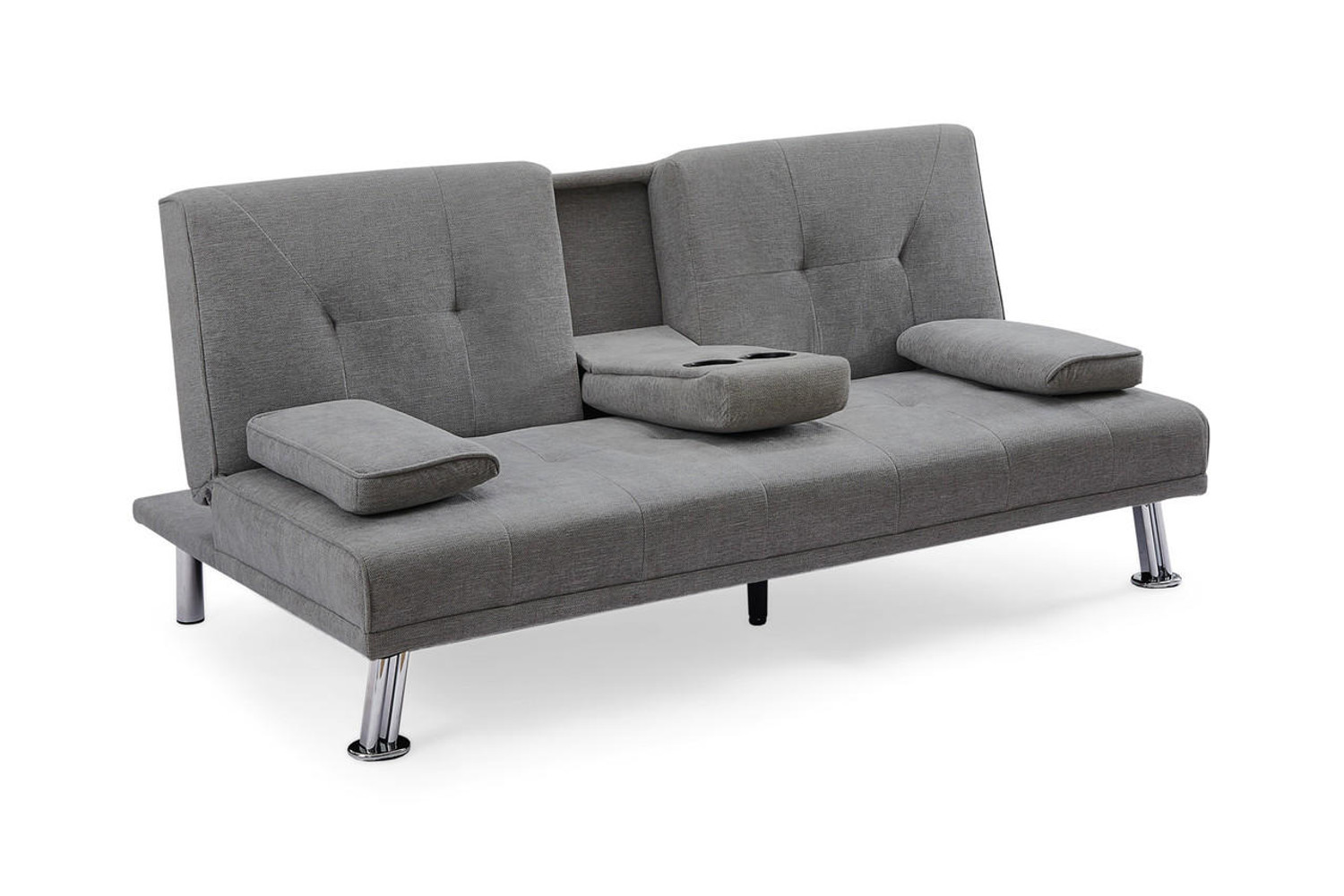 Honeypot Furniture Aspen Sofabed Dark Grey 3 Seater 