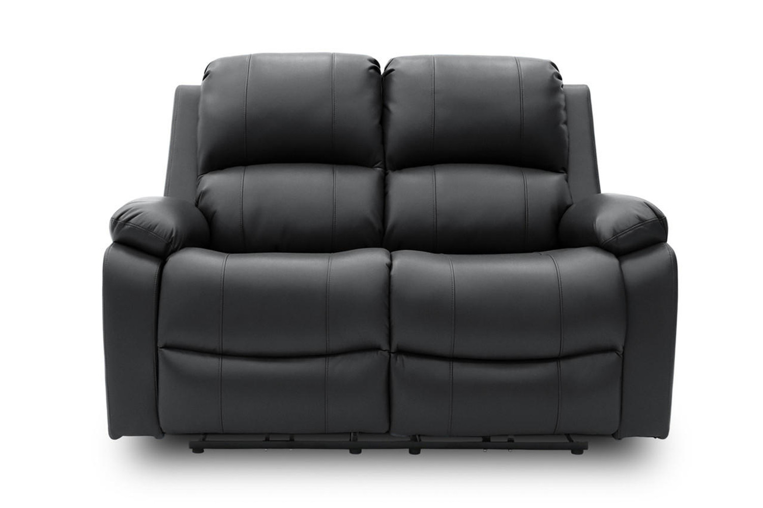 Honeypot Furniture Axel Electric Recliner Sofa Black 2 Seater 