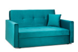  Viva Sofabed Plush Teal 2 Seater 