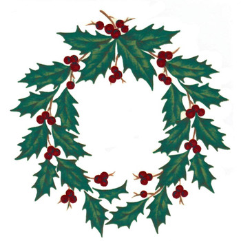 Christmas Holly Berries Ceramic Decals 5812